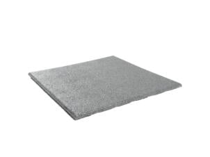 Cartri tegel 50x50x2,5 cm 0,25m² rubber grijs