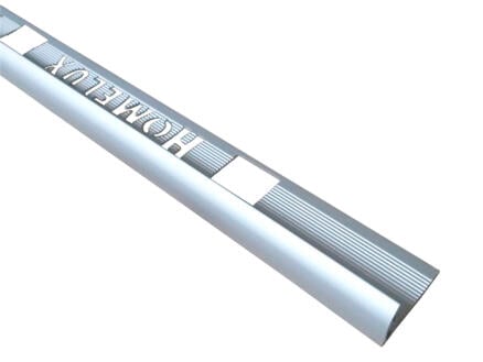 Homelux tegelprofiel rond 10mm 120cm aluminium zilver 1
