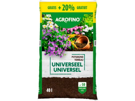 Agrofino terreau universel 40l + 20 % 1