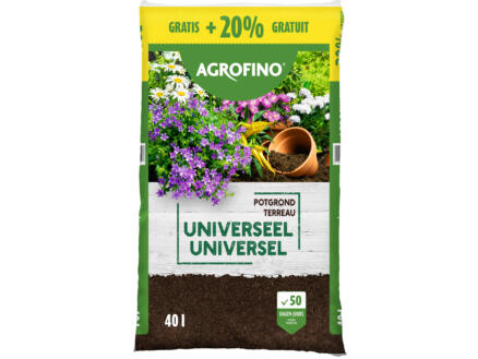 Agrofino terreau universel 40l + 20% 1
