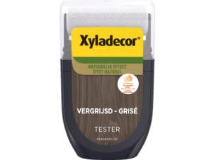 Xyladecor tester houtbeits natuurlijk effect 30ml vergrijsd
