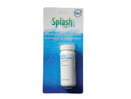 Splash teststrips pH en chloor voor zwembad en spa 1