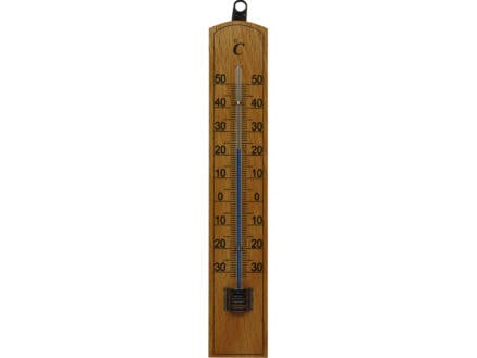 AVR thermomètre extérieur 20cm bois 1