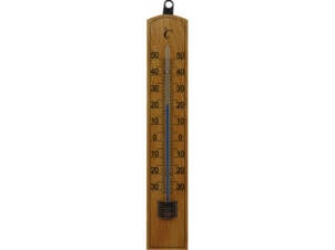 AVR thermomètre extérieur 20cm bois