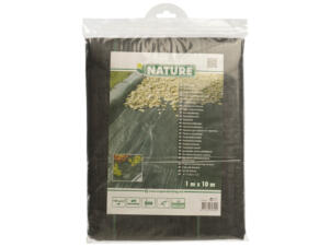 Nature toile de paillage 10x1m 100g/m² noir