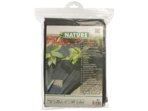 Nature toile de paillage 1x20 m noir