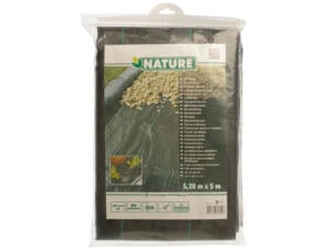 Nature toile de paillage 5,2x5 m noir