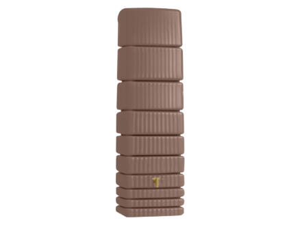 4Rain tonneau de pluie mural 650l taupe