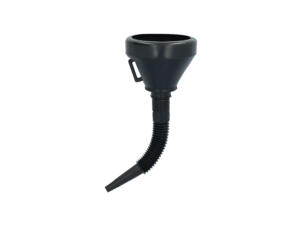 Carpoint trechter 138mm flexibele tuit zwart
