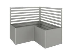 Biohort treillis pour Potager Surélevé L 102x102 cm gris quartz métallique 2 pièces