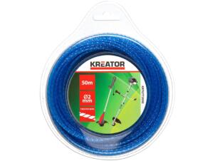 Kreator trimmerdraad gedraaid 2mm 50m
