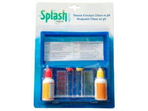 Splash trousse d'analyse chlore et pH