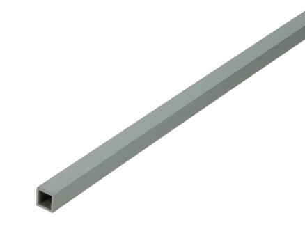 Arcansas tube carré 1m 10x10 mm aluminium mat anodisé 1