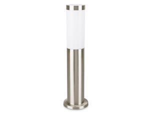 Prolight tuinpaal 20W E27 mat inox exclusief lamp