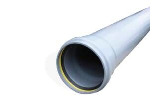 Scala tuyau d'égout 160mm 3m gris