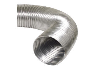 Saninstal tuyau flexible 90mm aluminium 1,5m