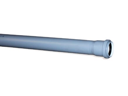 Scala tuyau sanitaire 40mm 1m polypropylène gris 1