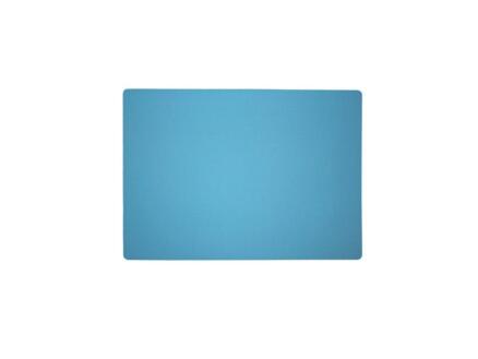 Finesse uni placemat 30x43 cm turquoise 1
