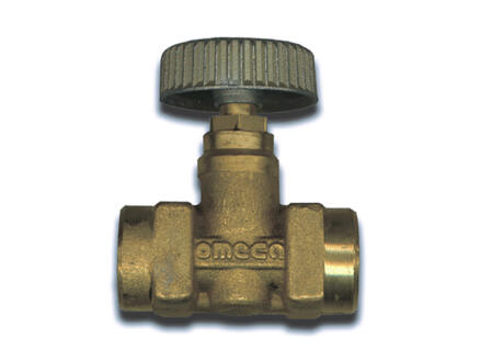 Saninstal valve de réglage 1/4"F x 1/4"F butane/propane 1