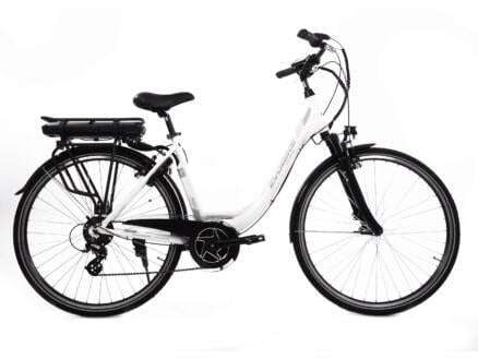 Evobike vélo électrique femme moteur central blanc