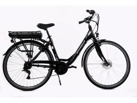 Evobike vélo électrique femme moteur roue avant noir 1