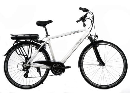 Evobike vélo électrique homme moteur central blanc 1