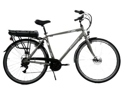 Evobike vélo électrique homme moteur roue avant gris 1