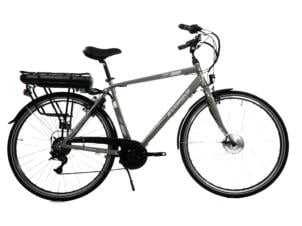 Evobike vélo électrique homme moteur roue avant gris