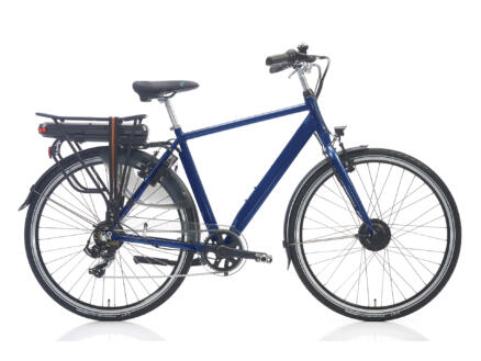Minerva vélo électrique homme moteur roue avant taille 54 bleu foncé 1