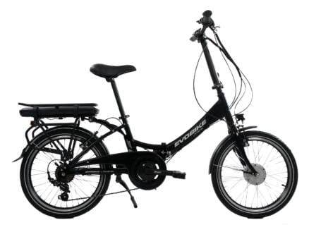Evobike vélo pliable électrique moteur roue avant noir 1