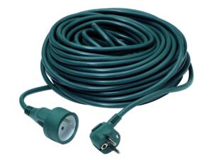 Profile verlengsnoer 30m 3G 1,5mm² groen