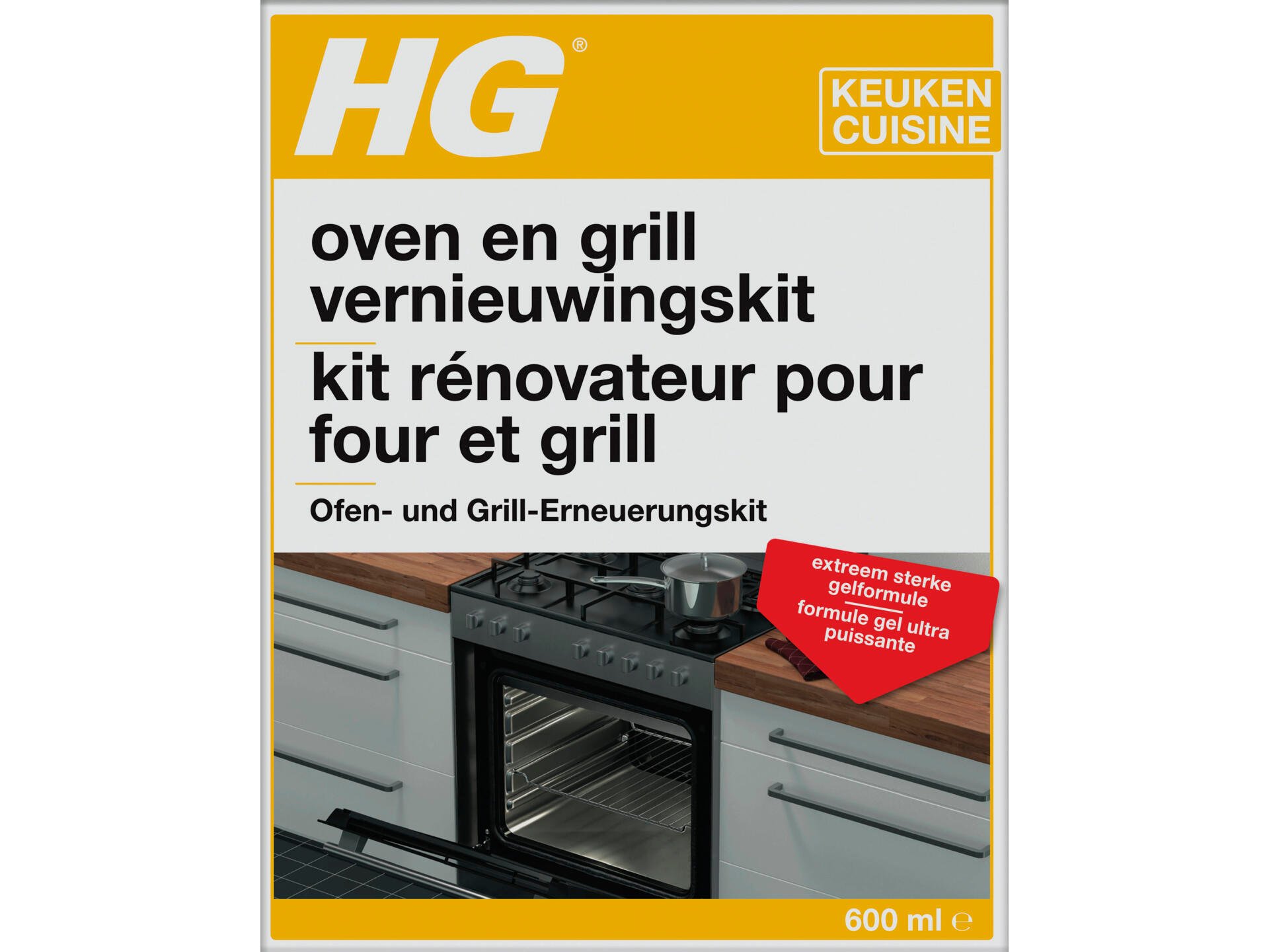 HG vernieuwingskit oven en grill 600ml