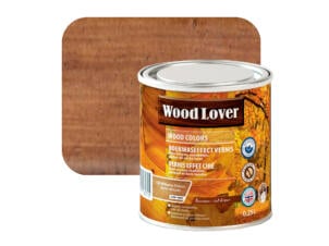 Wood Lover vernis boenwaseffect 0,25l Afrikaans ebben #120
