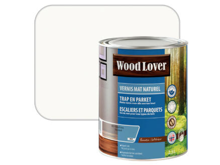 Wood Lover vernis mat 2,5l kleurloos 1