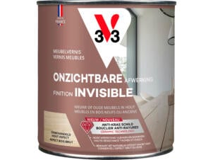 V33 vernis meubles finition invisible mat 0,5l incolore