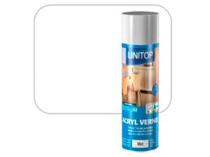 Linitop vernis spray mat 0,4l incolore
