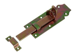 Mack verrou cadenas 120mm zingué jaune clair