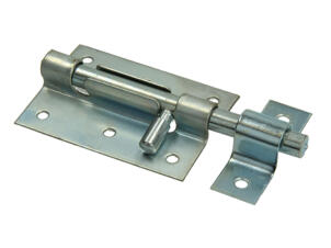 Mack verrou de box 80mm zingué bleu