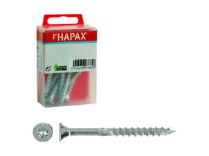 Hapax vis à bois 80x5 mm zingué 30 pièces