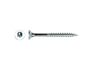 Pgb-fasteners vis pour bois aggloméré TF-T six lobes/filet partiel 6x200 mm zingué 100 pièces