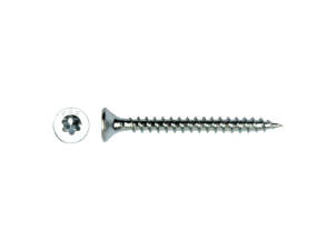 Pgb-fasteners vis pour bois aggloméré TF-T six lobes/filet total 4x25 mm zingué 200 pièces