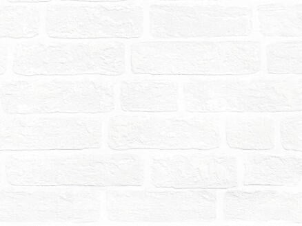 Superfresco Easy vliesbehang bricks wit extra breed overschilderbaar 10m