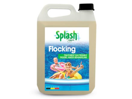 Splash vloeibaar floculent flocking 5l 1