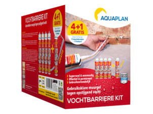 Aquaplan vochtbarrière kit 4+1 gratis