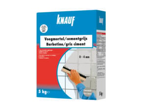 Knauf voegmortel 5kg grijs