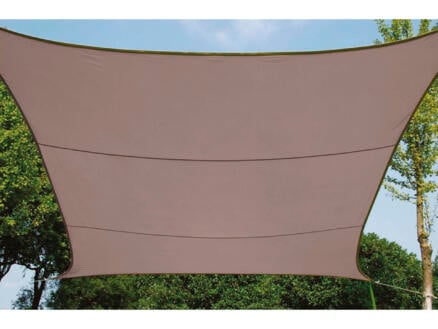 Practo Garden voile d'ombrage 360x360 cm taupe 1