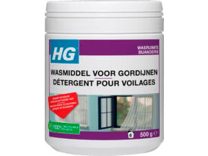 HG wasmiddel voor witte gordijnen 500g