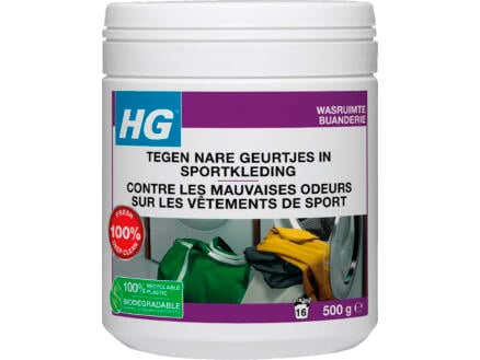 HG wasmiddeltoevoeging geurverwijderaar sportkleding 500g 1