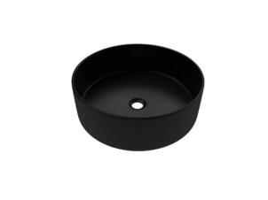 Aurlane wastafel opbouw rond 36cm zwart