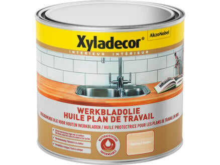 Xyladecor werkbladolie mat 500ml kleurloos 1